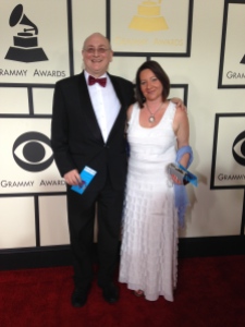 Stephen Stubbs with wife Maxine Eilander at the GRAMMY Awards February 2015